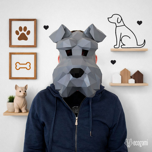 Schnauzer maske Schnauzer maske
